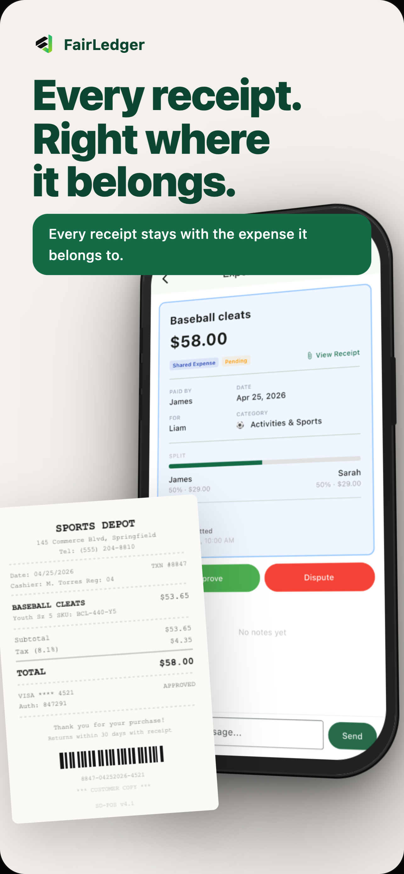 FairLedger: Custody & Expenses screenshot 6