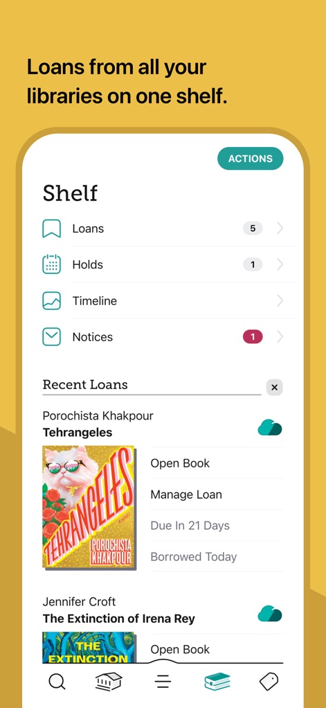 Libby, the library app - Your Personal Shelf