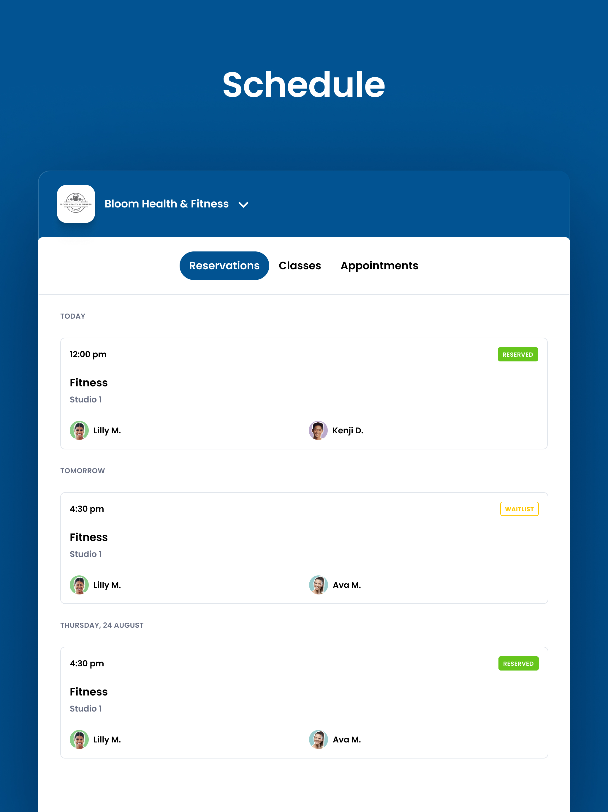 Bloom Health & Fitness screenshot 9