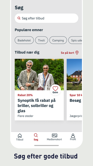 Ældre Sagen Tilbud iPhone screenshot 4 - Lifestyle app