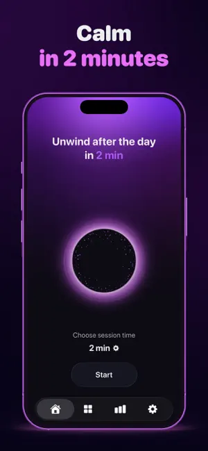 Lufio: Breathing Exercises screenshot 1