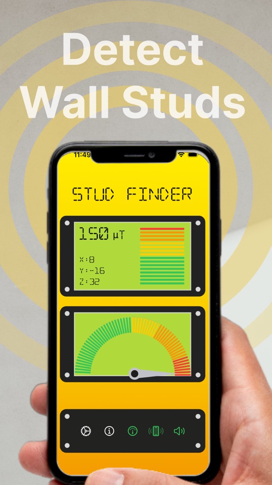 #2. Stud Finder. (iOS) 由: Dawid Kowalski