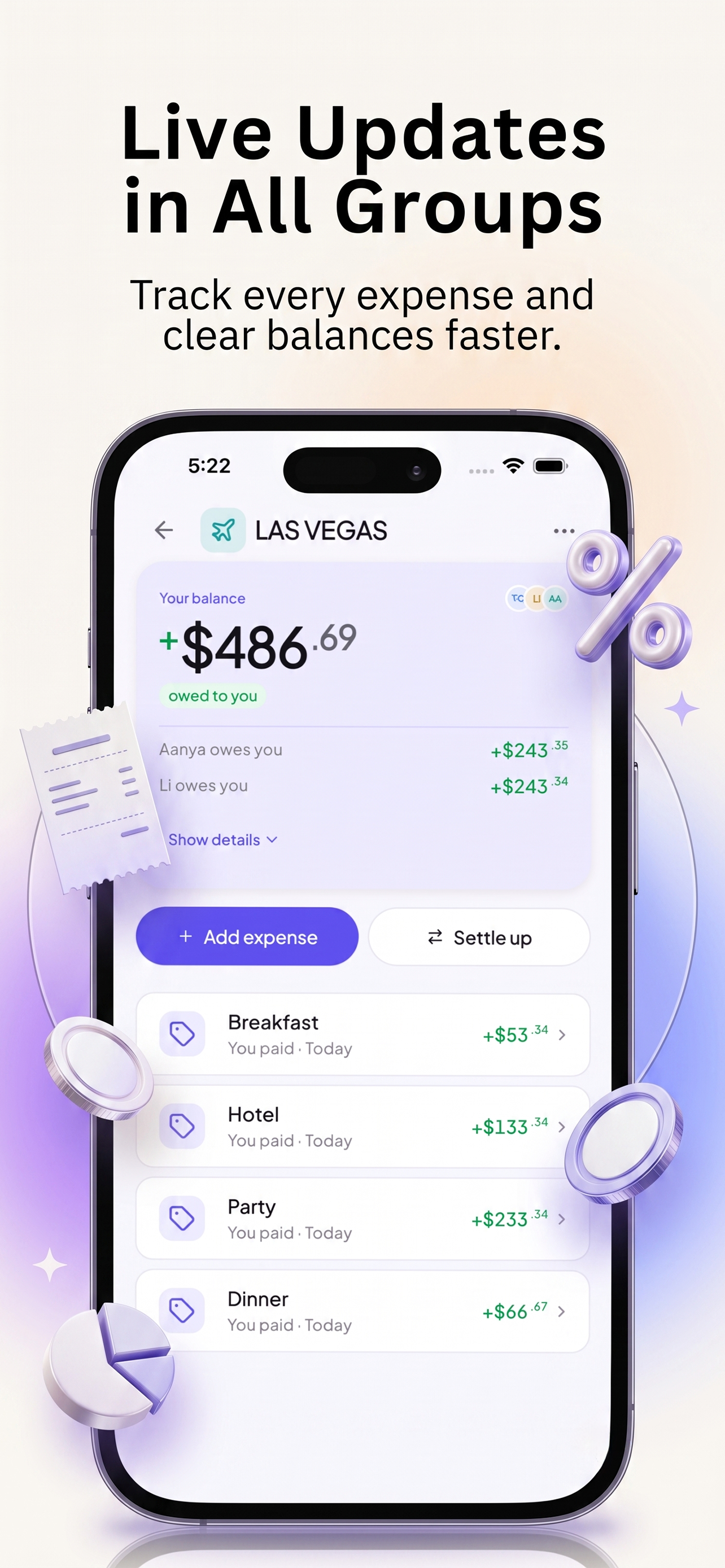 Dibz: Split Bills & Expenses screenshot 4