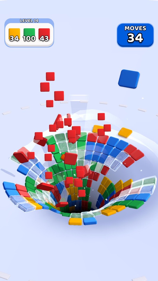 #8. Tetri Hole (iOS) 由: Bugbomb