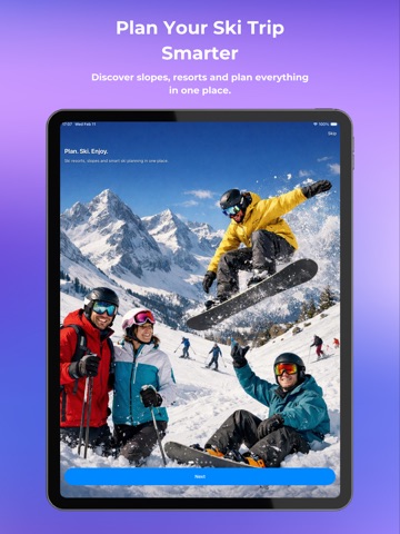 SkiLab: Ski & Snow Planner iPad screenshot