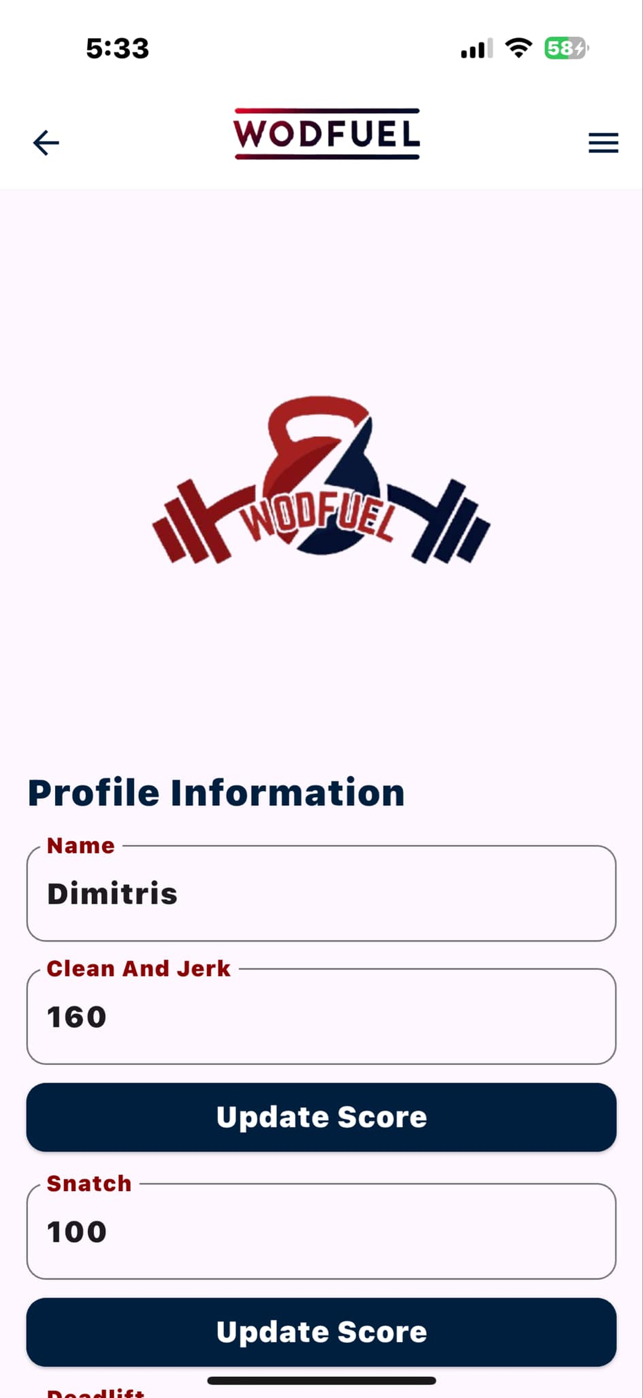 WodFuel