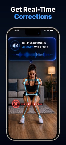 Strive AI: Home Workout App iPhone screenshot