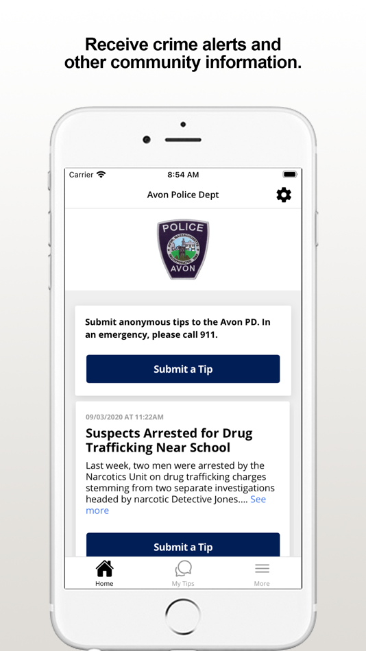 #1. Avon PD (iOS) 由: Town of Avon MA Police Department