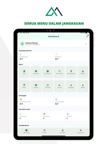 Merbabu POS - Kasir UMKM iPad screenshot