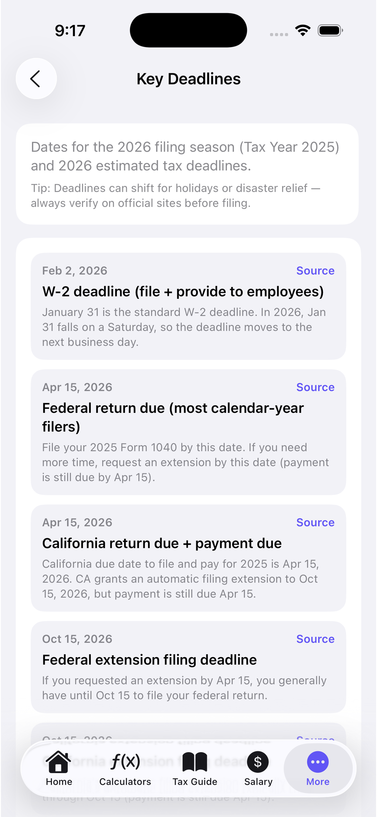 California Tax Guide