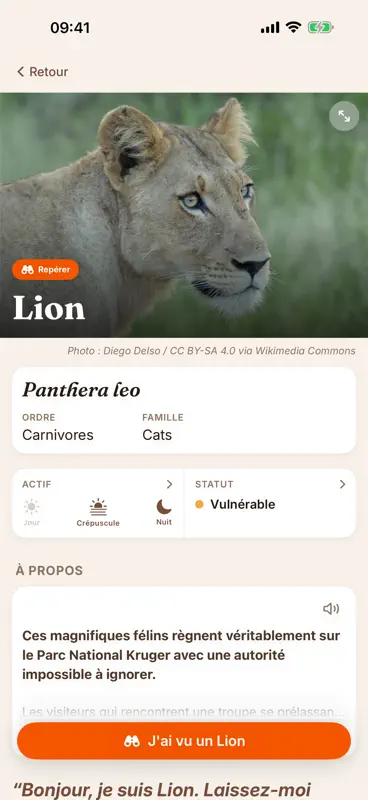 Kruger Safari: Carte & Guide screenshot 3 of 10