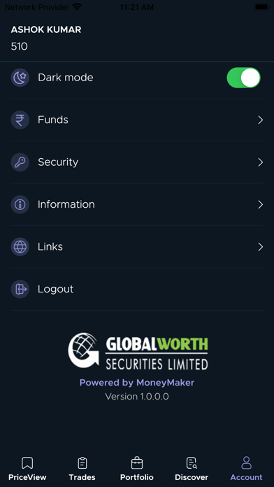 Global Worth Screenshot