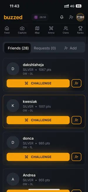 buzzed - compete and capture screenshot 4