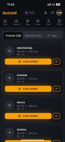 buzzed - compete and capture screenshot
