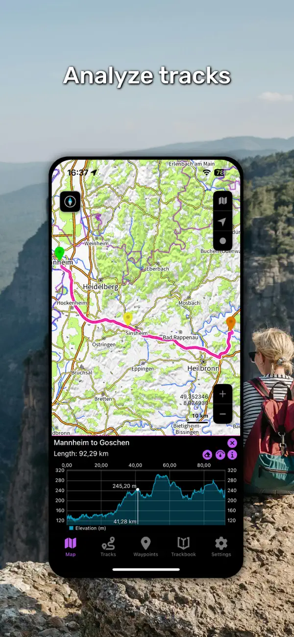 #4. GPX Viewer PRO (iOS) Av: Vectura Games