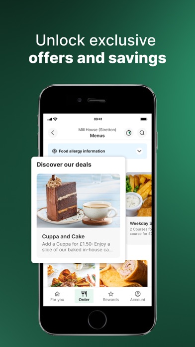 Greene King Pubs & Restaurants iPhone screenshot 4 - Food & Drink app