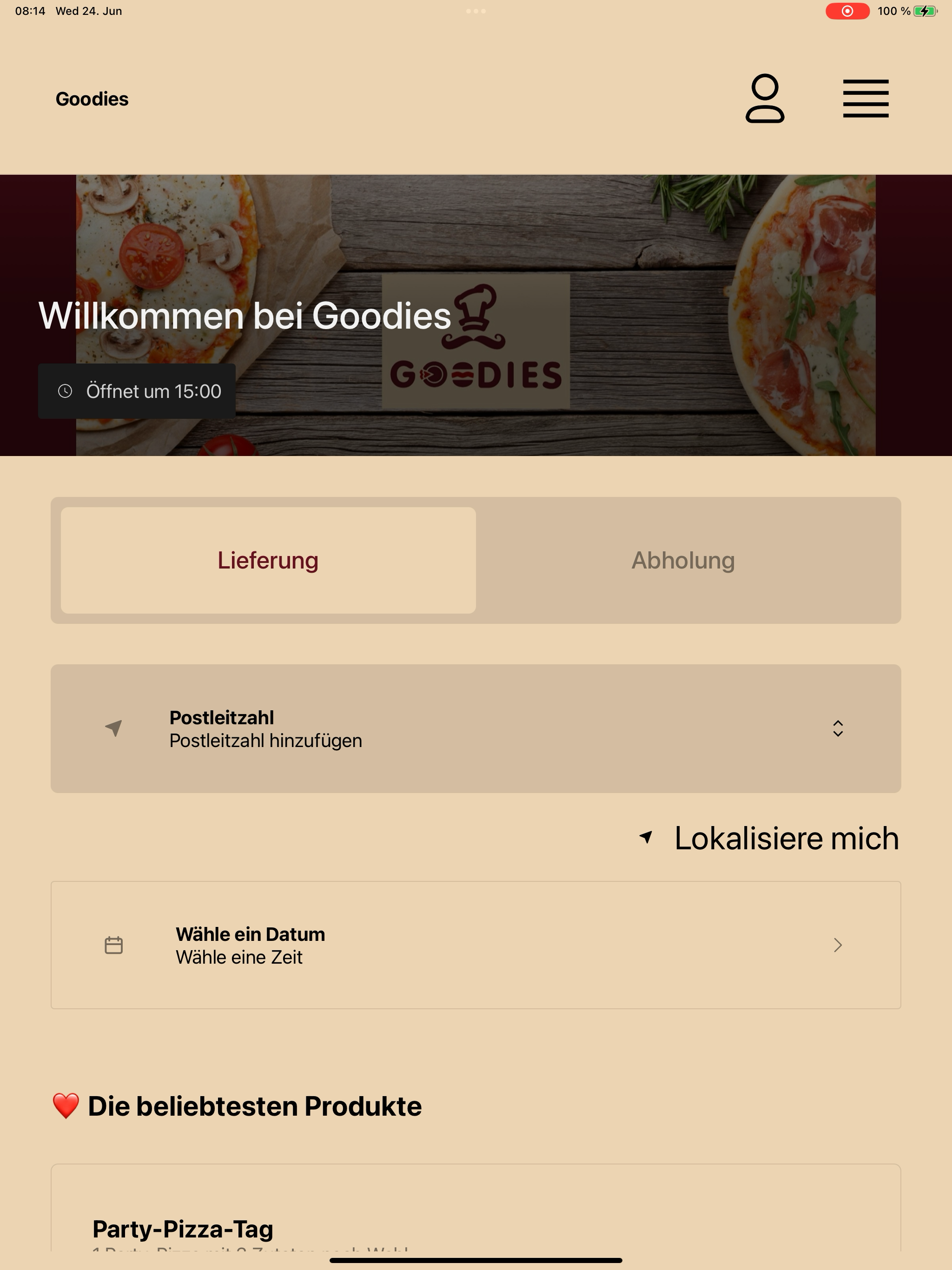 Goodies Pizza screenshot 14