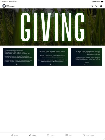 Harvest Church SETX iPad screenshot