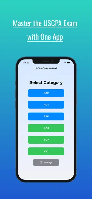 USCPA Prep - FAR/AUD/REG/BAR screenshot 1