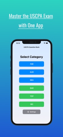 USCPA Prep - FAR/AUD/REG/BAR screenshot