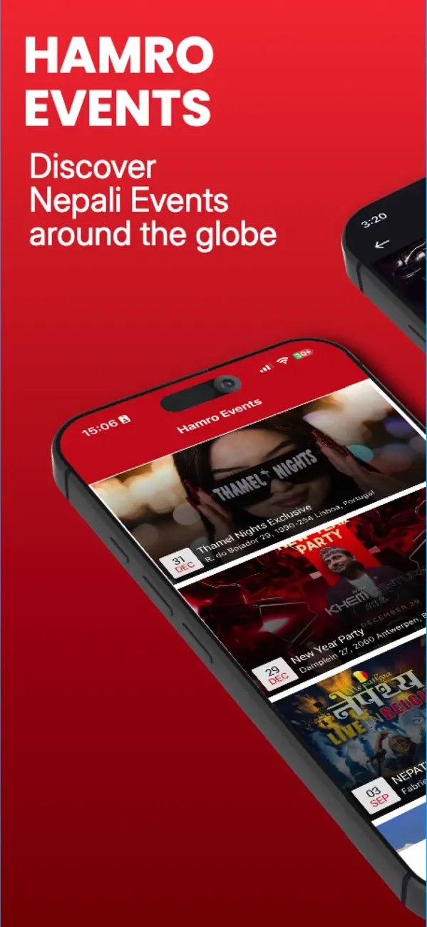 Screenshot #1 pour Hamro Events