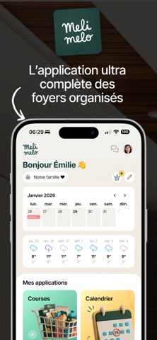 Melimelo - Gestion de foyer iPhone screenshot