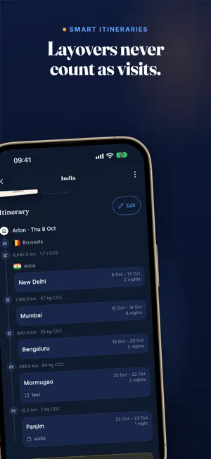 Wanderinga – Travel Tracker screenshot 3