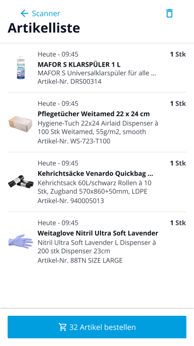 Screenshot #3 pour Weita Scan2Shop