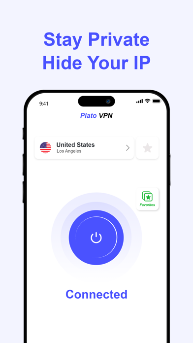PlatoVPN Pro: Fast, Stable VPN iPhone screenshot 4 - Utilities app