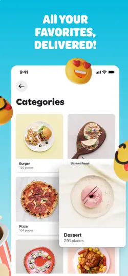 Captura de pantalla de Wolt Delivery: Food And More en iPhone 5