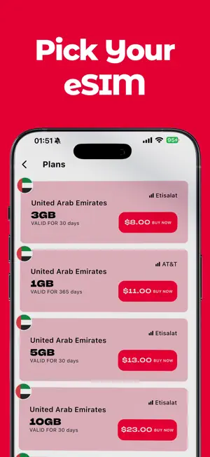 eSimla - Instant Global eSIM screenshot 2
