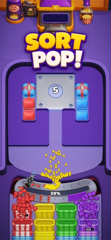 Popcorn - Pop & Sort Screenshot 1 of 5
