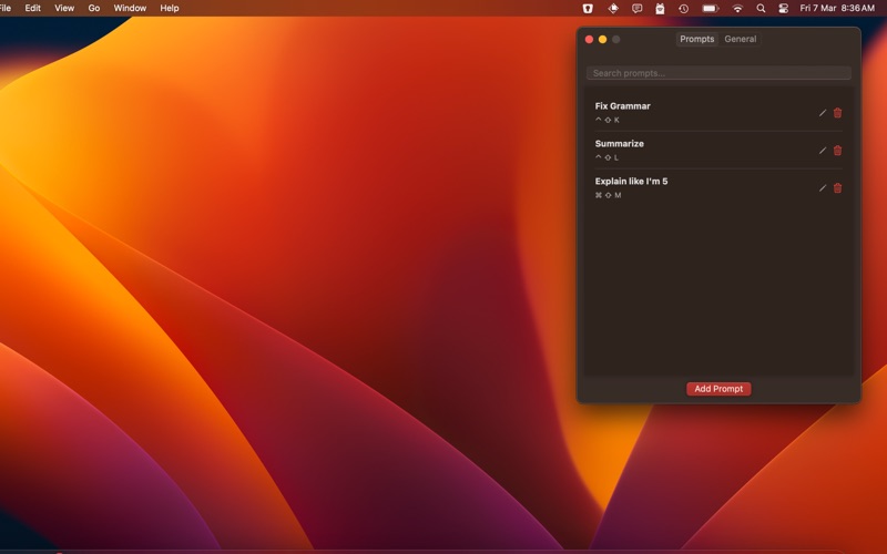 Prompt Completions app screenshot 3