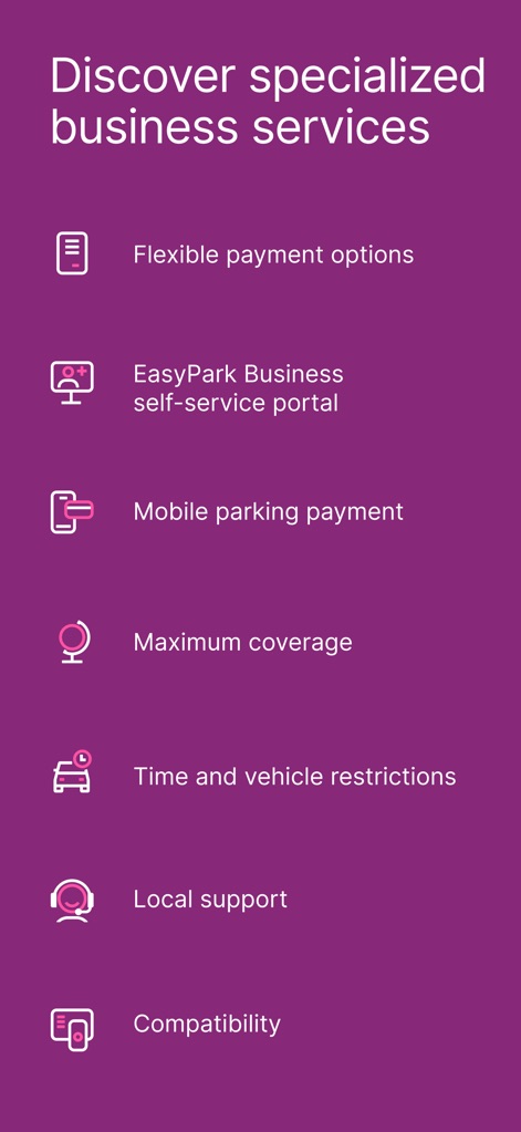 EasyPark - Parking made easy - Business Solutions Overview