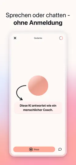 Screenshot von Feelway: KI Mentale Gesundheit auf dem iPhone 3
