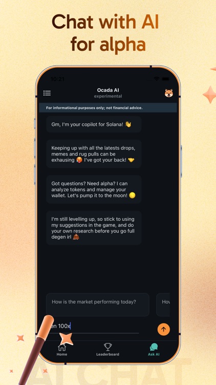 Ocada AI Agent for Crypto