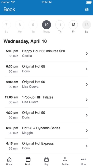 Original Hot Yoga HB Screenshot