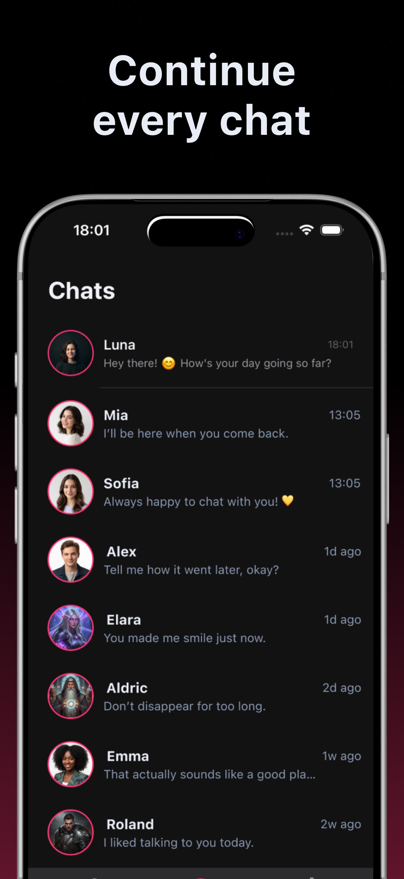 Screenshot 5 of Twins: AI Chat & Companion