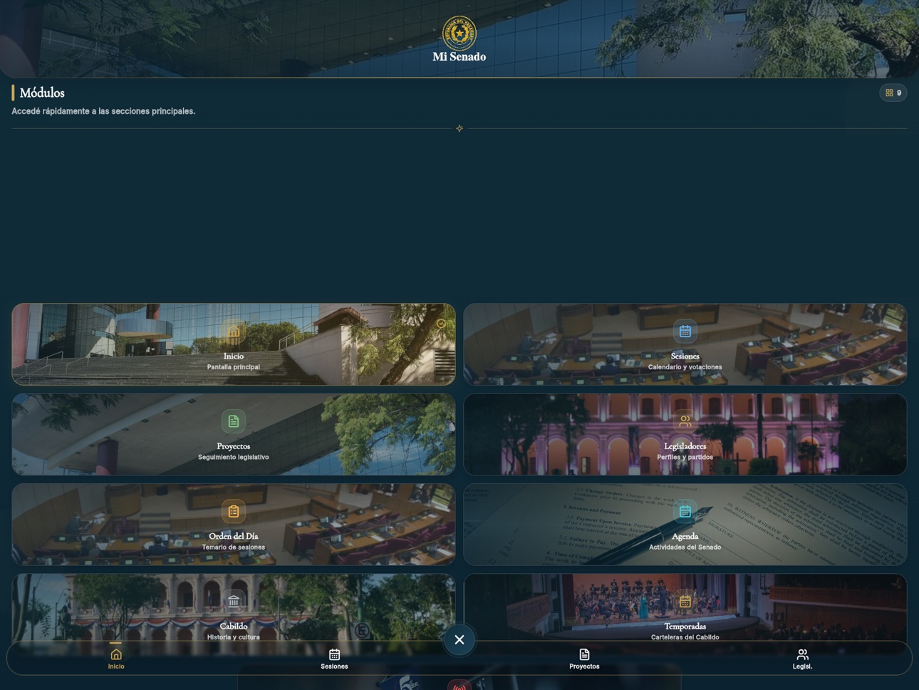 Screenshot 8 of Mi Senado Paraguay