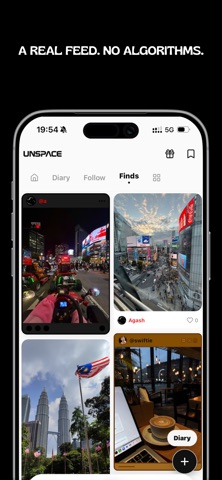Unspace iPhone screenshot