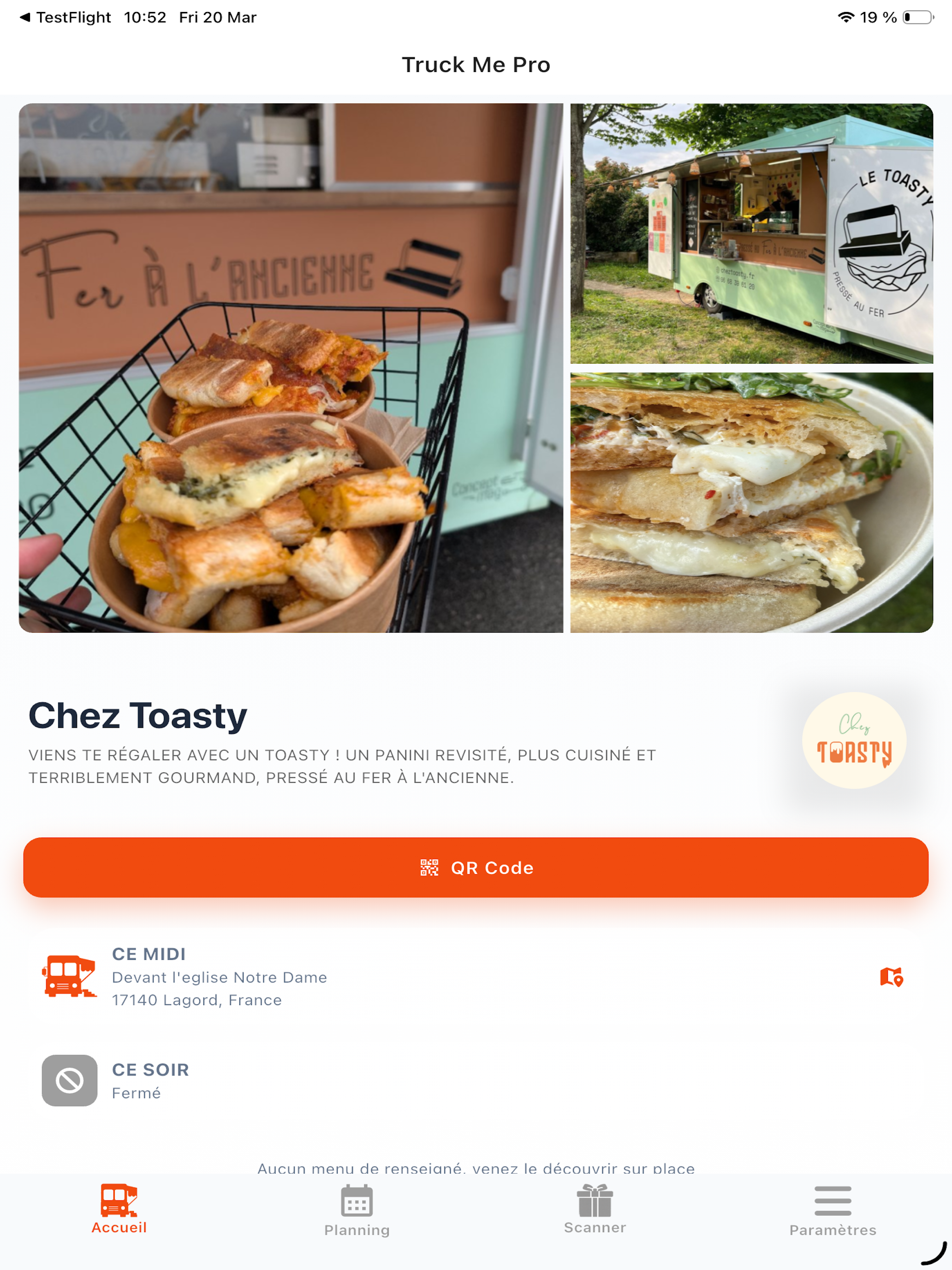 Truck Me App