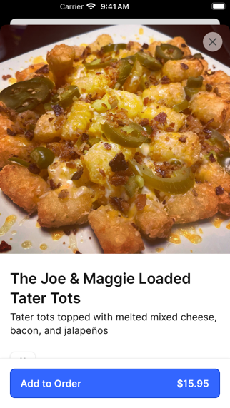 App screenshot