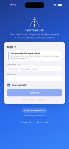 App screenshot