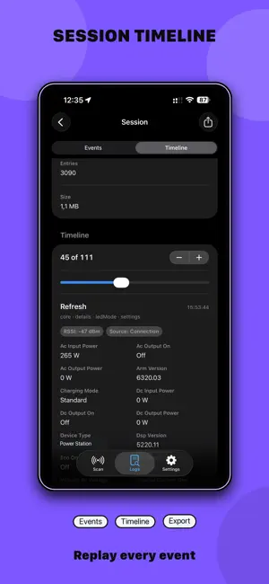 TransparentBLE iPhone screenshot 5