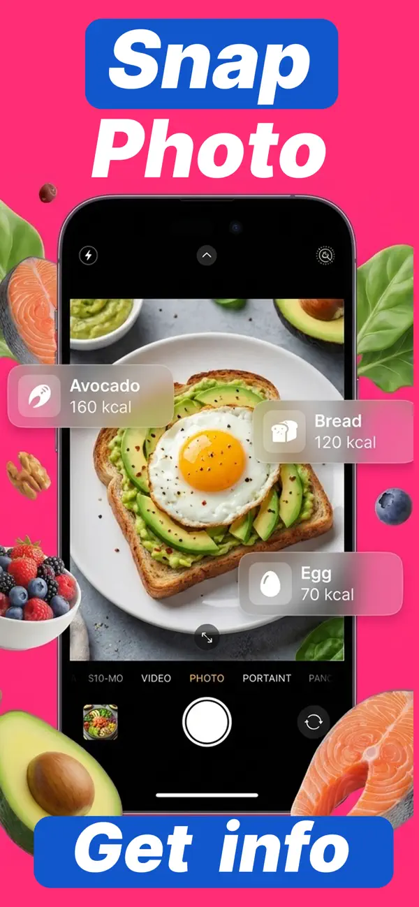 Screenshot #2 pour AI Calorie Counter – Food Scan