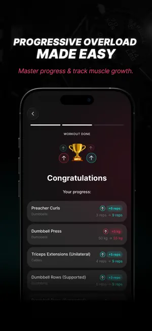GymRat Fitness Workout Tracker screenshot 3