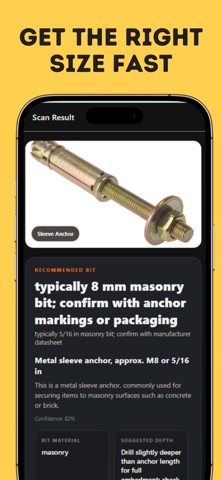 Drill Bit Matcher Screenshot 2 of 4