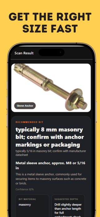 Drill Bit Matcher Screenshot 2 of 4