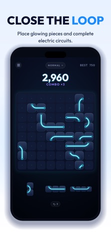 Circuit: Loop Puzzle screenshot 1