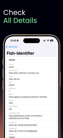 RenDeploy - Deployment Center Screenshot 2 of 4